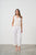 Embroidery & Sequin Vest By Caju - Cream