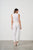 Embroidery & Sequin Vest By Caju - Cream
