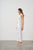Embroidery & Sequin Vest By Caju - Cream