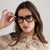 Captivated Eyewear Anti-Blue Reading Glasses - Mia Black