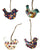 Hanging Bird 10cm - Assorted Birds In A House Design