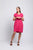 Fringe Festival Dress By Foil - Pink Flash