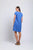 Fringe Festival Dress By Foil - Bold Blue