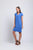 Fringe Festival Dress By Foil - Bold Blue