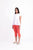 Split Enz Pant By Foil - Papaya