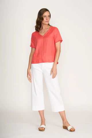 V Benefits Top By Foil - Melon