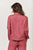 Linen Jacket Naturals By O&J - Rhubarb