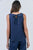 Sleeveless Linen Top By Naturals By O&J - Chambray