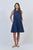 Linen Sleeveless Dress By Naturals By O&J - Chambray