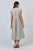 V Neck Cap Sleeve Linen Dress By Naturals By O&J - Blister