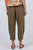 Relaxed Leg Linen Pant By Naturals By O&J - Tobacco