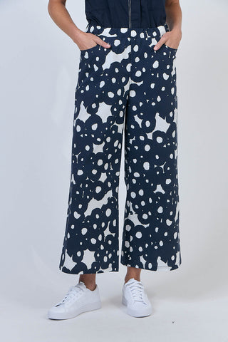 Cotton Pants By Naturals By O&J - Ink Barnacles