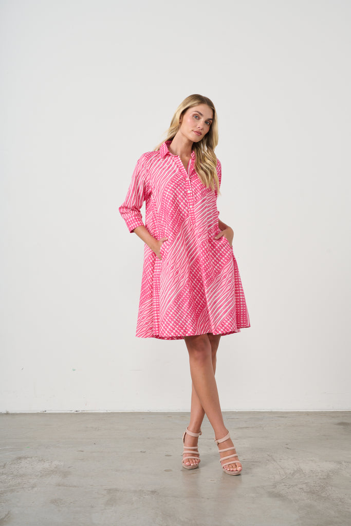 Bias Cut Swing Dress By Holmes & Fallon
