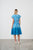 Tiered Elastic Waist Dip Dye Dress By Holmes & Fallon