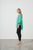 Oversize Shirt With Embroidery By Holmes & Fallon - Aqua