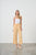 Seersucker Elastic Waist Pant By Holmes & Fallon - Apricot