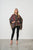 Oversized Shirt By Holmes & Fallon - Tropical Print Black