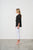 Tie Neckline Blouse By Holmes & Fallon - Black