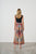 Half Elastic Waist Pant By Holmes & Fallon - Tropical Print Mushroom