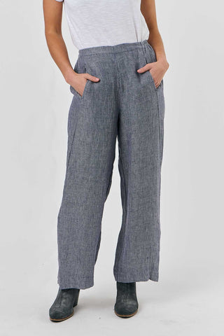 Linen Pant Naturals By O&J - Nightfall