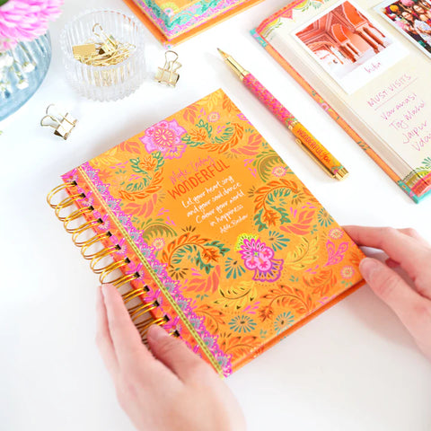 Make Today Wonderful Spiral Notebook