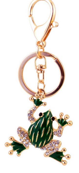 Keyring Green Frog