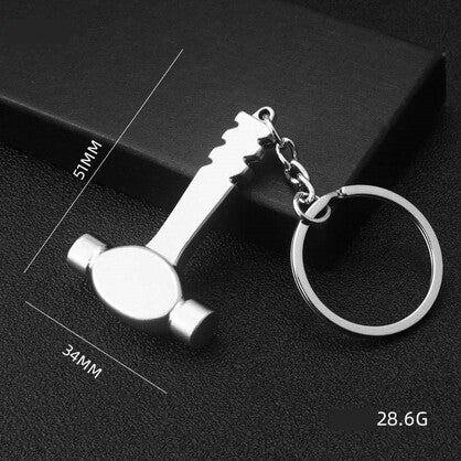 Keyring - Double Sided Hammer