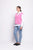 Top Bird Vest By Foil - Thrift Pink