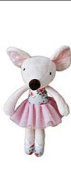 Baby Boo Toy Mouse - Ballerina White