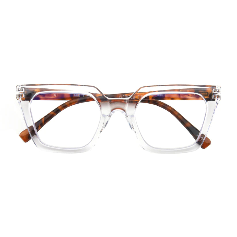 Captivated Eyewear Anti-Blue Reading Glasses - Mia Crystal