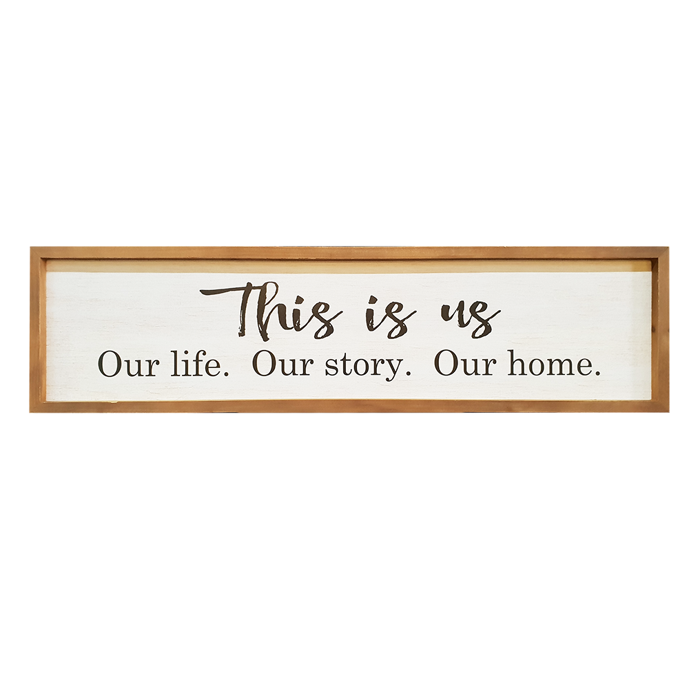 Our Life Story Home Sign