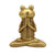 Gold Frog Yoga Statue 3