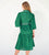 Abigail Dress By Collectivo - Emerald