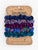 Mixed Scrunchies Set/5 - Dark blue