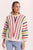Chevron Wool Blend Knit Sweater By Wear Colour