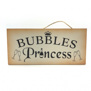 Bubbles Princess Sign