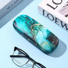 Glasses Case Green Ripple
