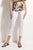 Fuss Free Capri Pant By Foil - White