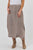 Linen Skirt Naturals By O&J - Truffle