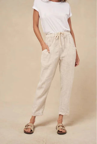 Luxe Pant By Little Lies - Natural
