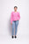 Top Bird Jumper By Foil - Thrift Pink