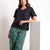 V Benefits Top By Foil - Black