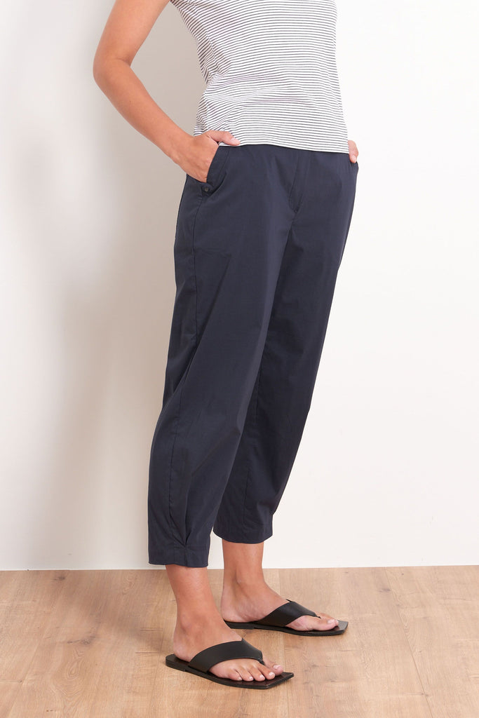 Up The Volume Pant By Foil - True Navy