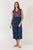 Andaman Midi Dress By Rubyyaya - Navy