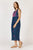 Andaman Midi Dress By Rubyyaya - Navy