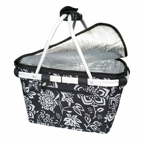 Sachi Insulated Carry Basket - Camellia Black
