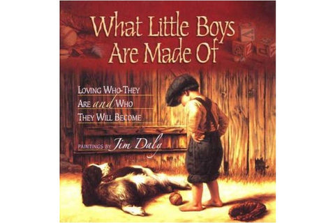 What Little Boys Are Made Of Gift Book