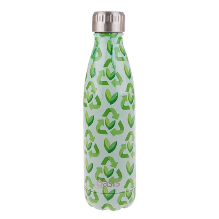 Oasis Stainless Steel Insulated Drink Bottle - 500ml - Recycle With Love