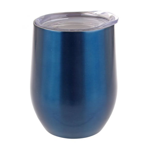 Oasis Double-Wall Insulated Wine Tumbler - 330ml - Sapphire