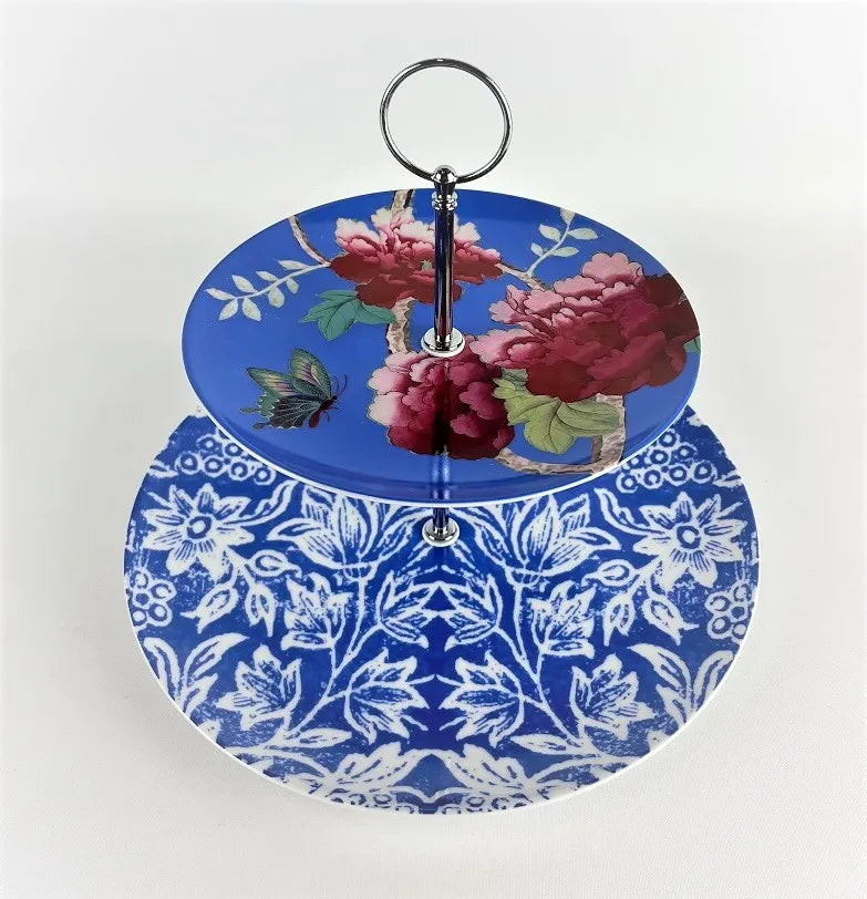 Cakestand By Anna Chandler - Cornflower Blue 1